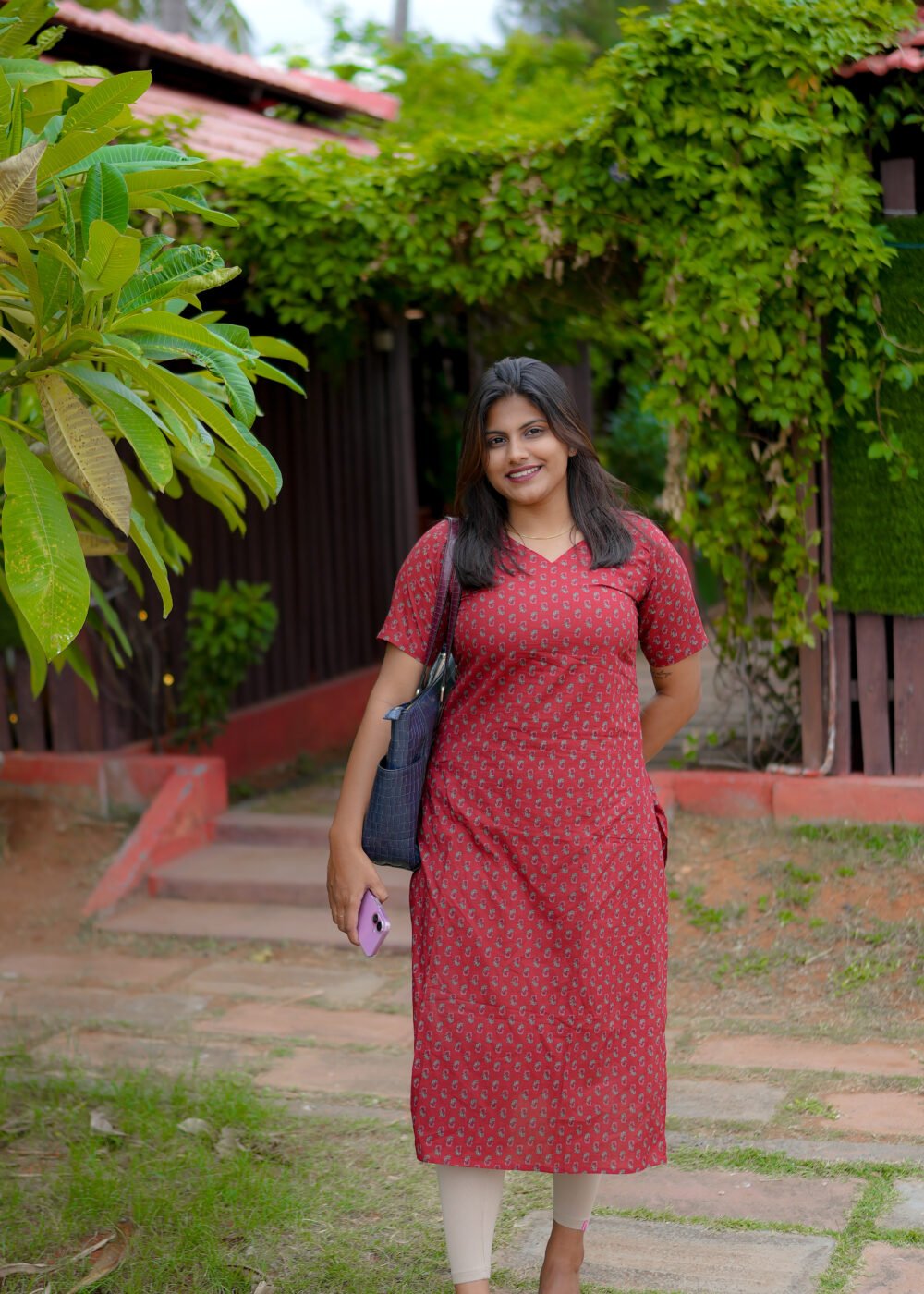 cherry kurtha top