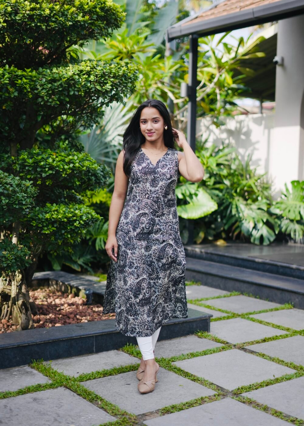 noirra kurtha top