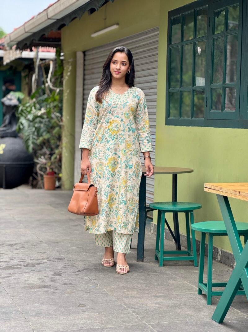 sunlit kurthi set