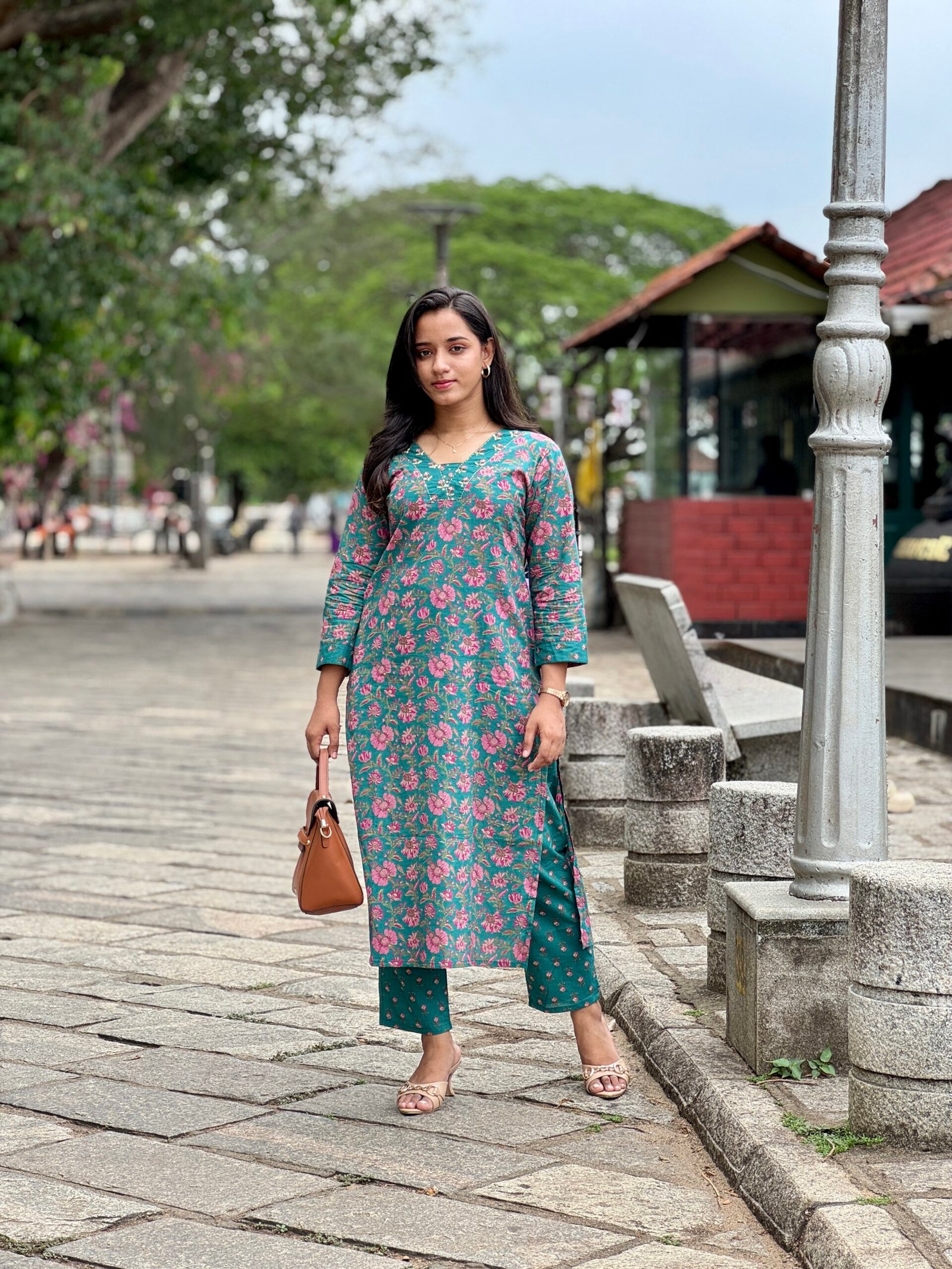 leaflit kurthi set leaflit kurthi set