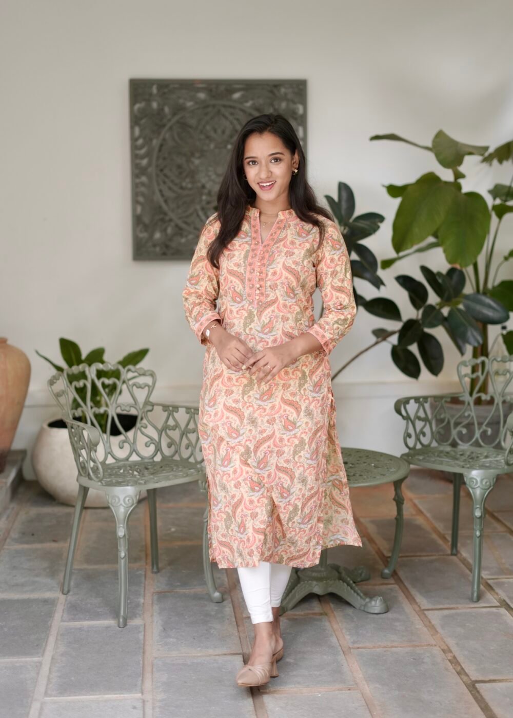 mrida kurtha top