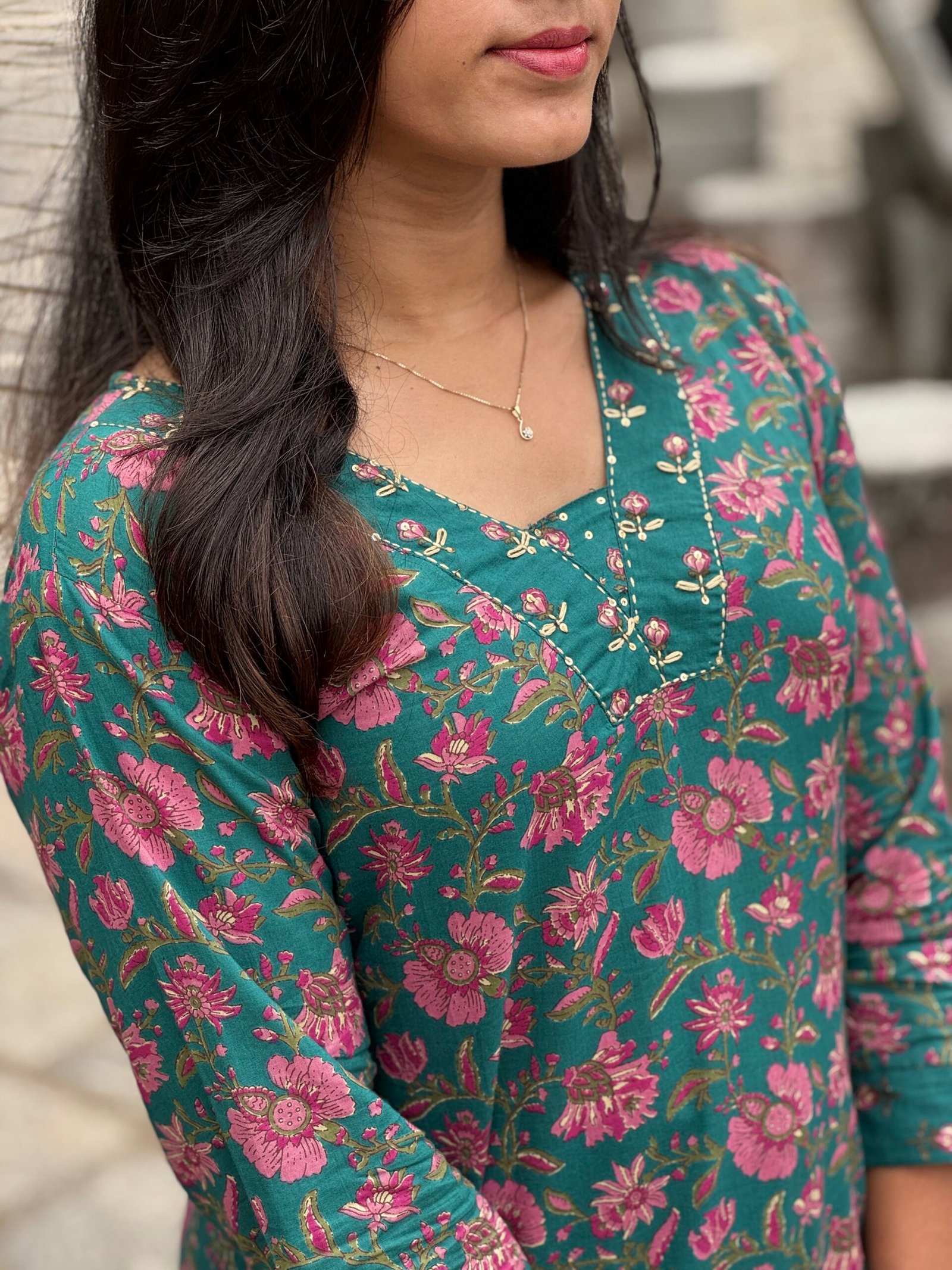 leaflit kurthi set leaflit kurthi set