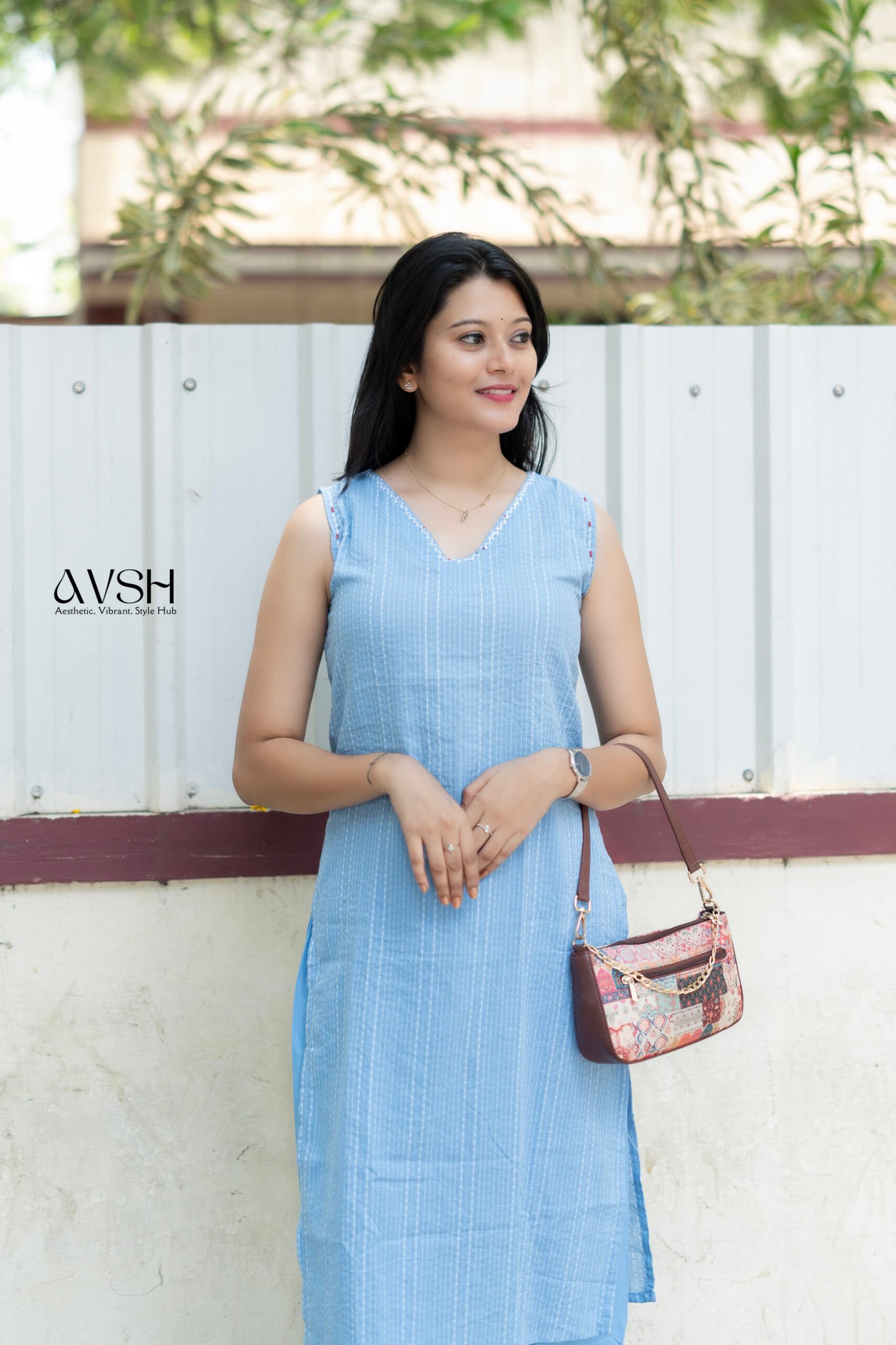 sky blue kurtha set sky blue kurtha set