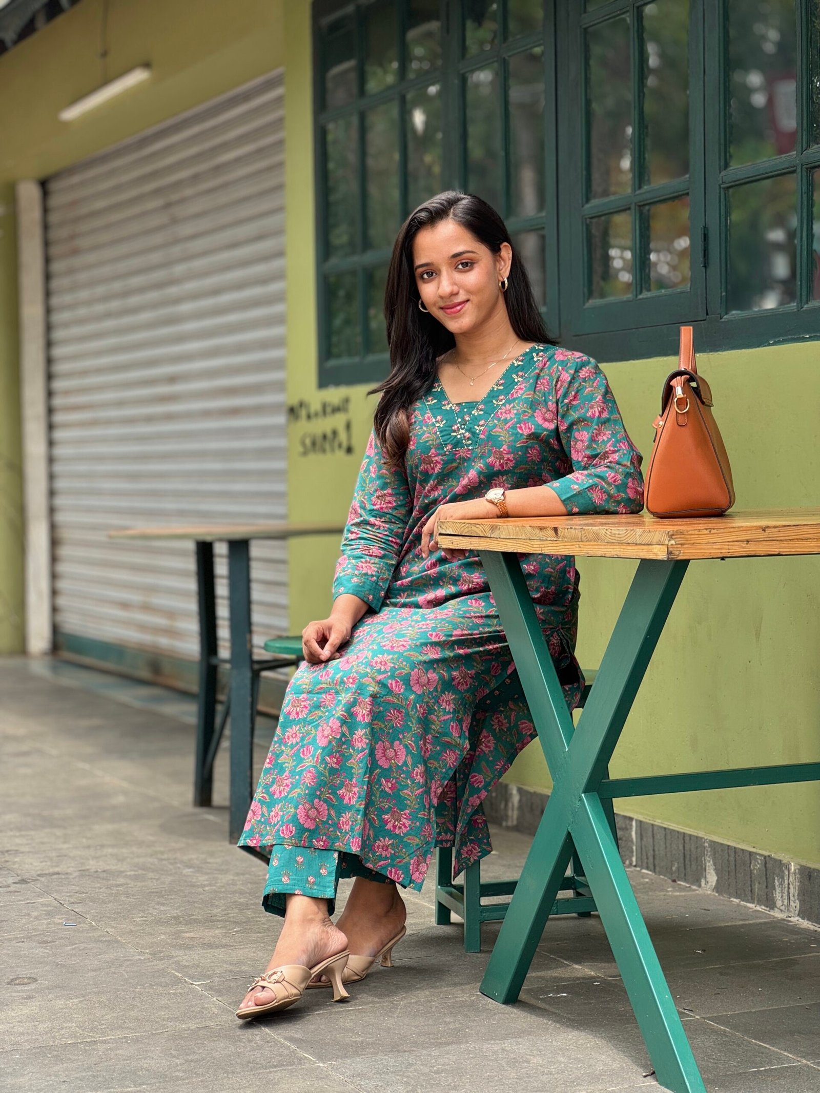 leaflit kurthi set leaflit kurthi set