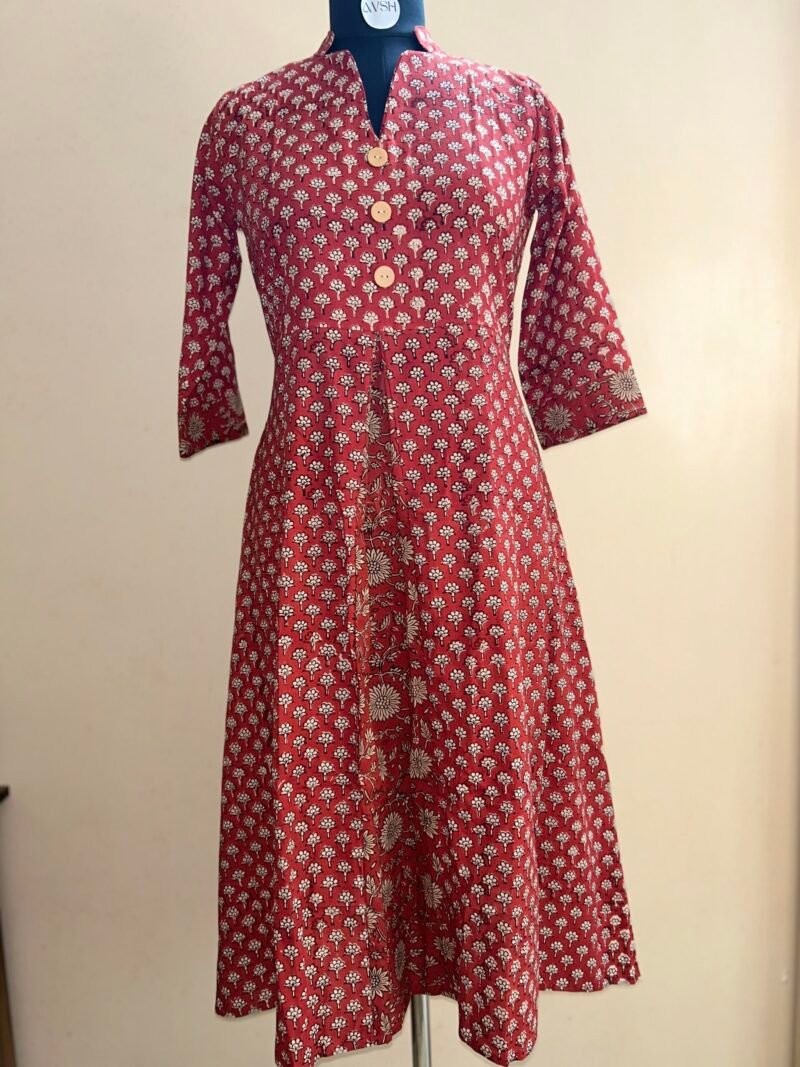 maroon godet maxi
