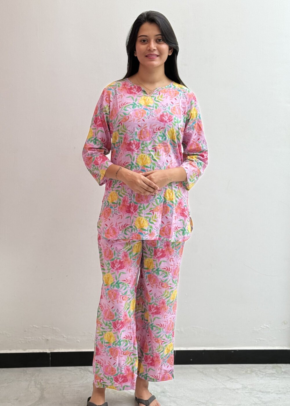 floral retreat leisure wear