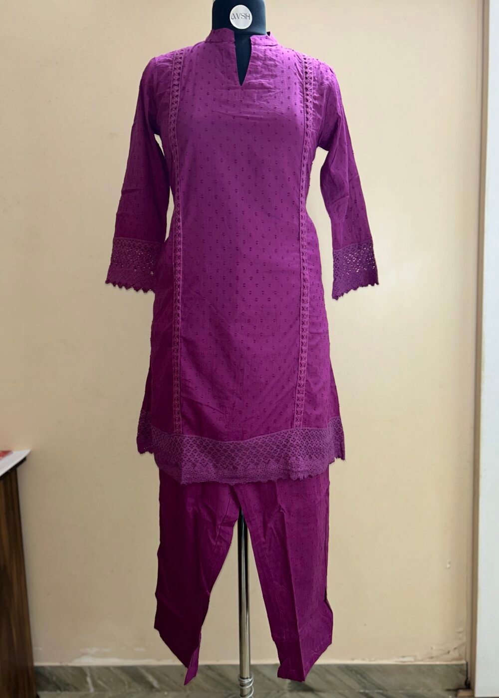 purple flora kurtha